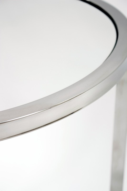 Gracja, lustrzany stolik boczny, wym.59x49x49cm