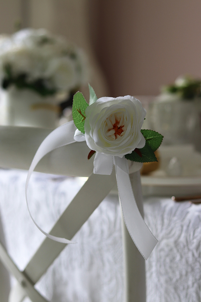 dekoracji krzesła / mini dekoracja, Przyjęcie Komunijne, wym.6cm