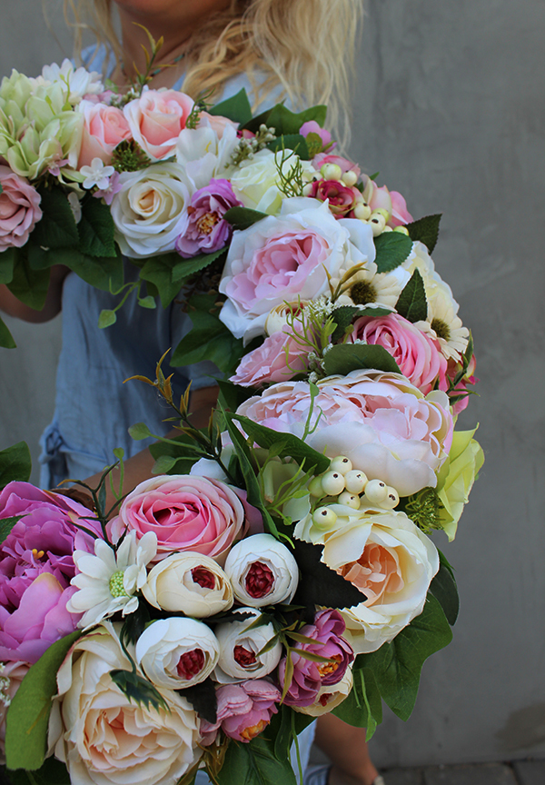 dekoracyjny, ogromny wieniec Pałac 2, śr.45cm