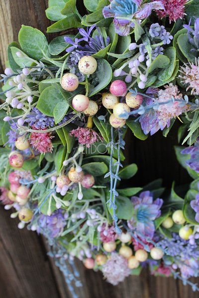 wianek wiosenny Dekorowanie Domu, śr.30cm