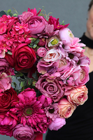 Amanita, wianek na drzwi w intensywnych barwach, śr.40cm  