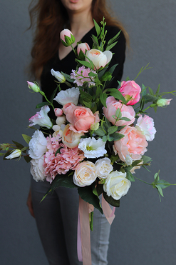 bukiet / dekoracja nagrobna, Nessa, dł.56cm