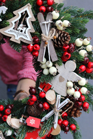 bajeczny wieniec Święta with tenDOM Grande, śr.63cm