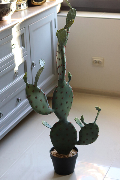 Kaktus Dakota, sztuczna opuncja, duża, wys.98cm 