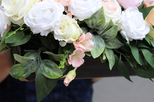 bajeczna kompozycja kwiatowa, Estella Piano, wym.25x44cm