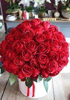 dużych rozmiarów elegancki flowerbox Jubileo 40 , wys.58cm  