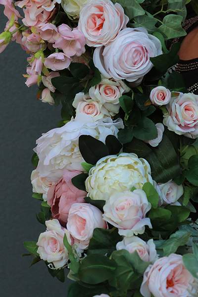 Beatrycze, komplet wiosennych dekoracji - girlanda&kompozycja