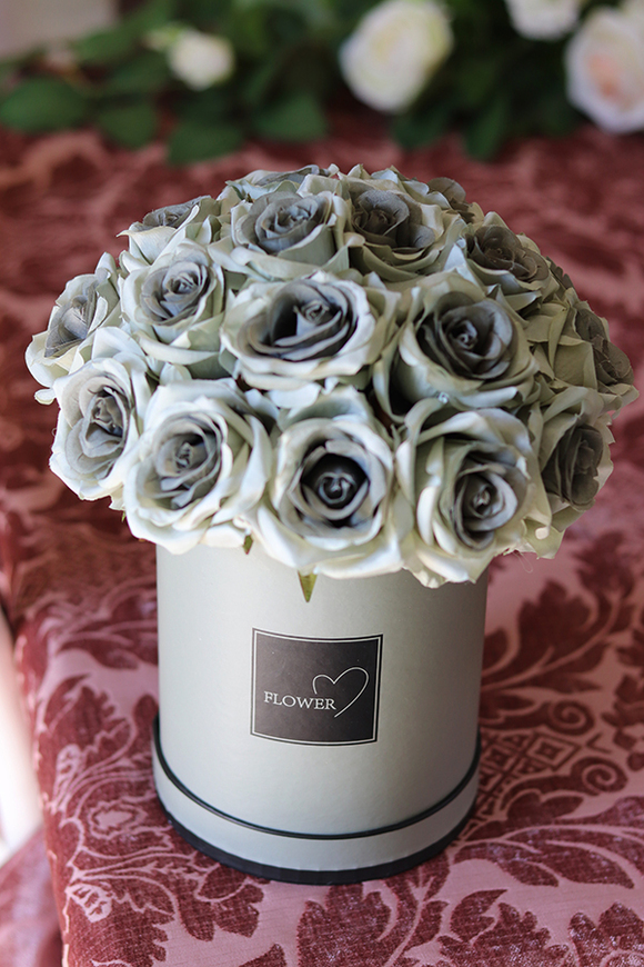 Greymint, elegancki flowerbox, wys.30cm