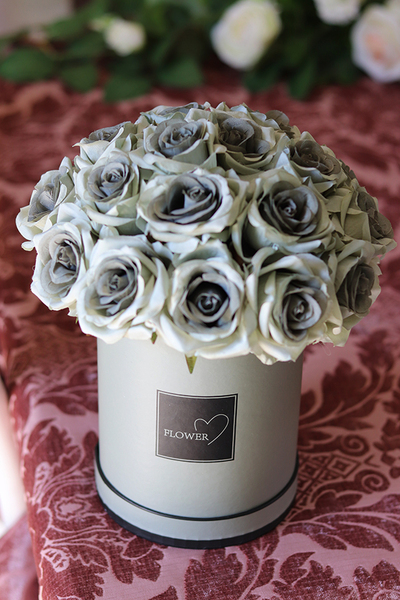 Greymint, elegancki flowerbox, wys.30cm