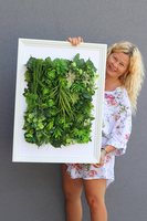 atrakcyjna jednostronna rama Hotels Sukulenty 1, wym.77x57cm