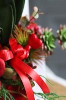 elegancka koperta flowerbox z czekoladą, Walentyna, wym.30x28cm 