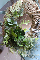 atrakcyjny marynistyczny wianek Homary, śr.38cm 