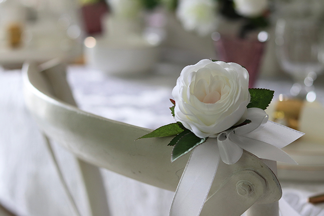 dekoracji krzesła / mini dekoracja, Przyjęcie Komunijne, wym.6cm