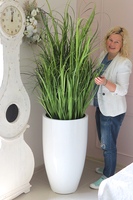 duża kompozycja ze sztucznych traw, Fiberglass Grande New,wys.165cm