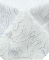 Bona, elegancki obrus, biel, wym.140x220cm