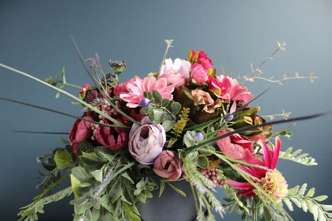 doskonała kompozycja / flowerbox / bukiet, Wild Beauty, wys.30cm