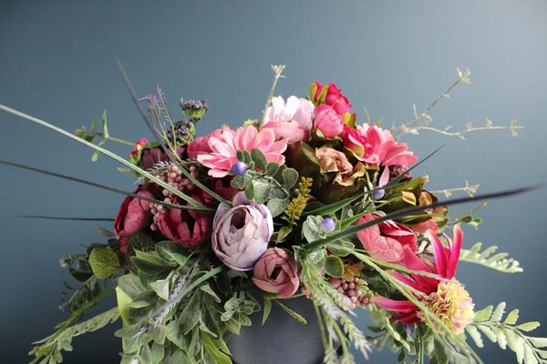 doskonała kompozycja / flowerbox / bukiet, Wild Beauty, wys.30cm