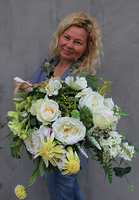 bukiet / dekoracja nagrobna Joe, dł.62cm