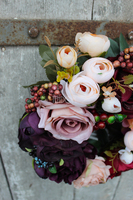 England, elegancki wianek na drzwi, śr.32cm