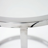 Gracja, lustrzany stolik boczny, wym.59x49x49cm