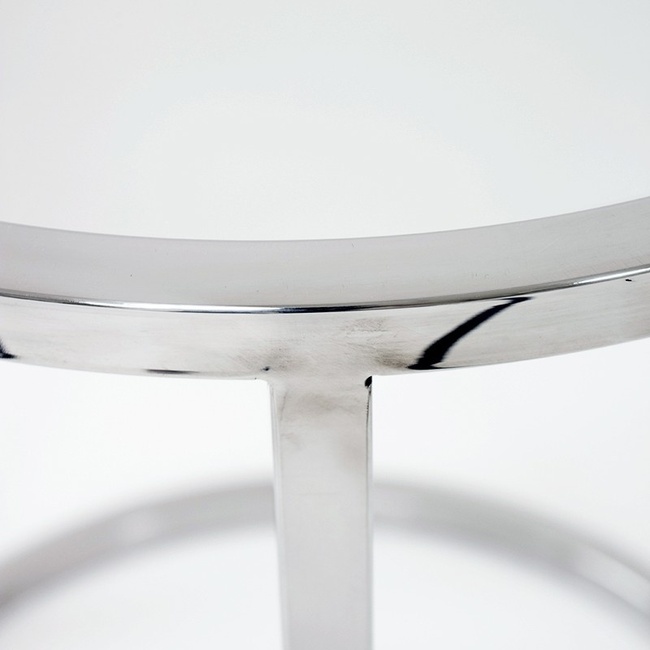 Gracja, lustrzany stolik boczny, wym.59x49x49cm