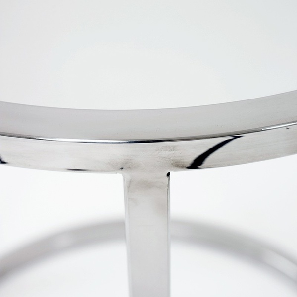 Gracja, lustrzany stolik boczny, wym.59x49x49cm