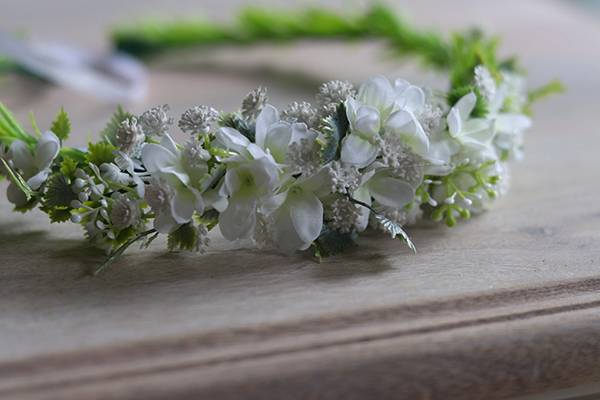 kwiatowy wianek komunijny na głowę, Gedito, rozmiar uniwersalny