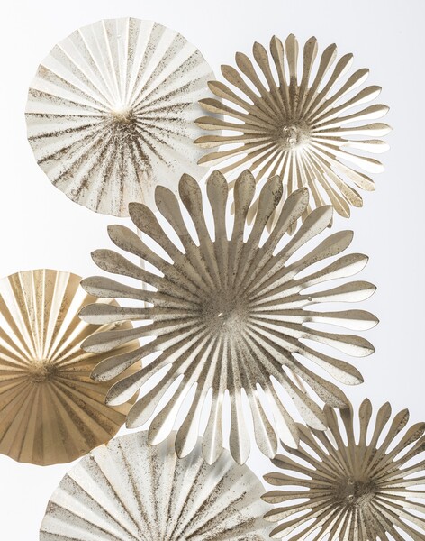 Mallais Gold, stylowa dekoracja ścienna, wym.93x52cm