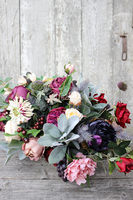 bukiet / kwiatowa kompozycja England Gold większa, wys.37cm