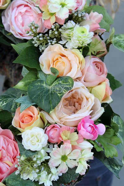 dekoracyjny, ogromny wieniec Pałac 2, śr.45cm