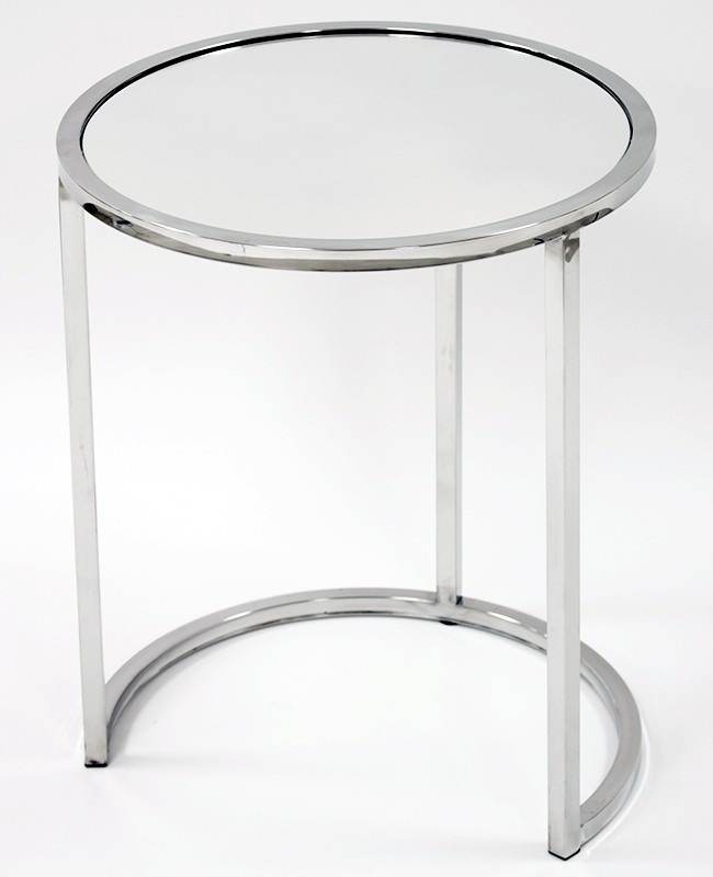 Gracja, lustrzany stolik boczny, wym.59x49x49cm