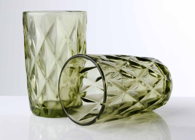 Allure Verde, szklanka 350ml, kpl.6szt