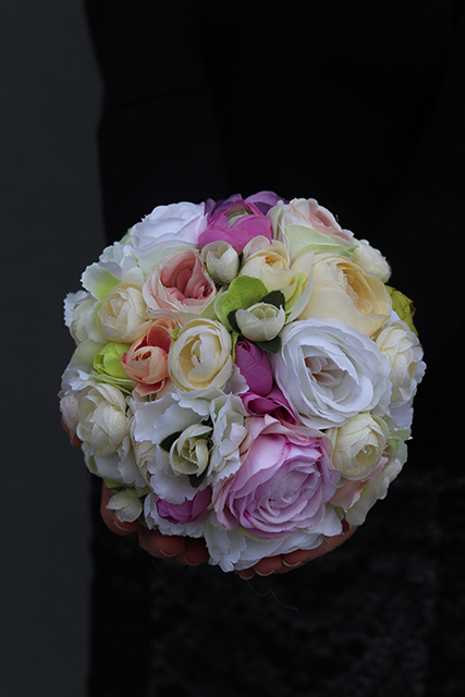 Dekoracyjna kula kwiatowa Remina, śr.17cm 