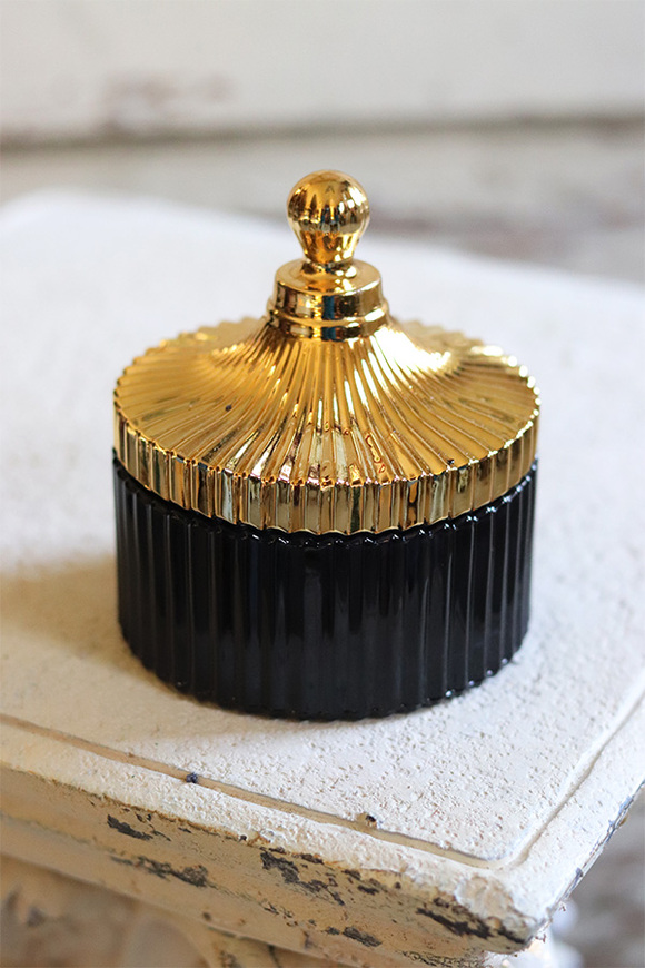 Palermo Elegance B, dekoracyjny pojemnik / amfora, wym.12x10cm 