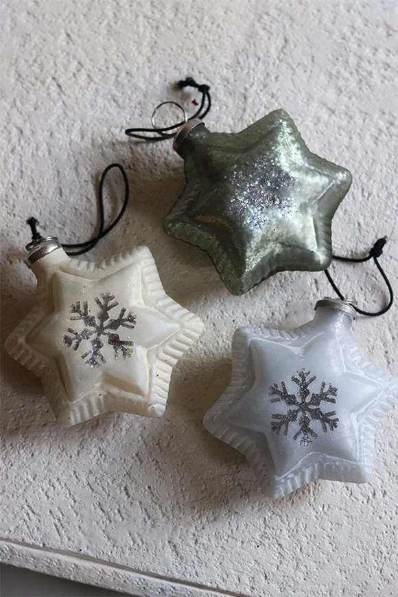Christmas Star, krem bombka-gwiazdka, śr.10cm