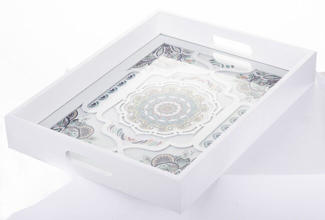 Calderra Small, taca drewniana, wym.34.5x23.5cm