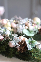 girlanda bożonarodzeniowa, Pudrove Święta, dł.100cm