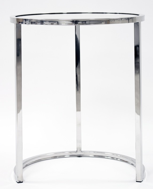 Gracja, lustrzany stolik boczny, wym.59x49x49cm