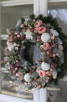 Poranne Mgły, wianek świąteczny, wym.48cm