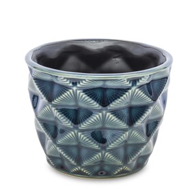 Cornellia Zoriana, ceramiczna osłonka / donica, wys.9x12.5x12.5cm