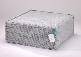 pufa Soft Flat grey 60x60x20cm