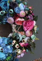 Caryca Katarzyna, duży wianek na drzwi, śr.55cm 