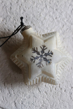 Christmas Star, krem bombka-gwiazdka, śr.10cm