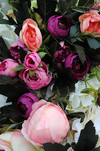 Caryca Katarzyna Premium, duży wianek na drzwi, śr.55cm