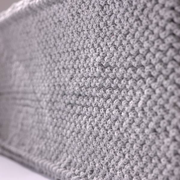 pufa Soft Flat grey 60x60x20cm