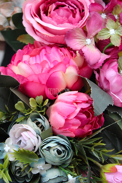 Caryca Katarzyna Premium, duży wianek na drzwi, śr.55cm