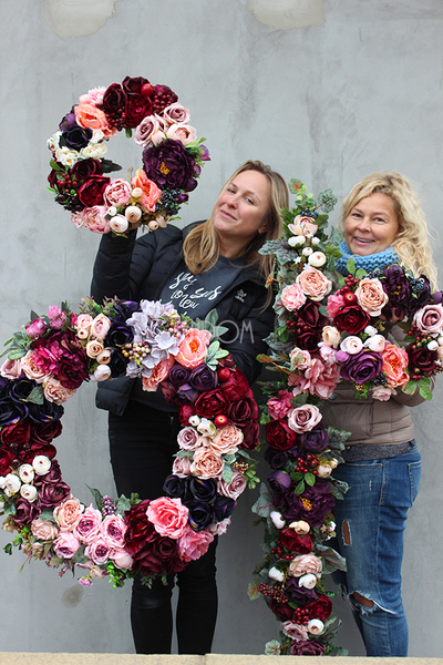 England elegancki wianek na drzwi, śr.40cm