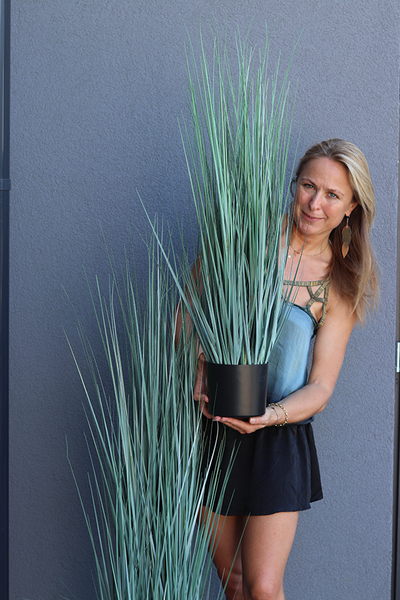 Nadmorska Wydma, sztuczna trawa w sinozielonym kolorze, wys.150cm