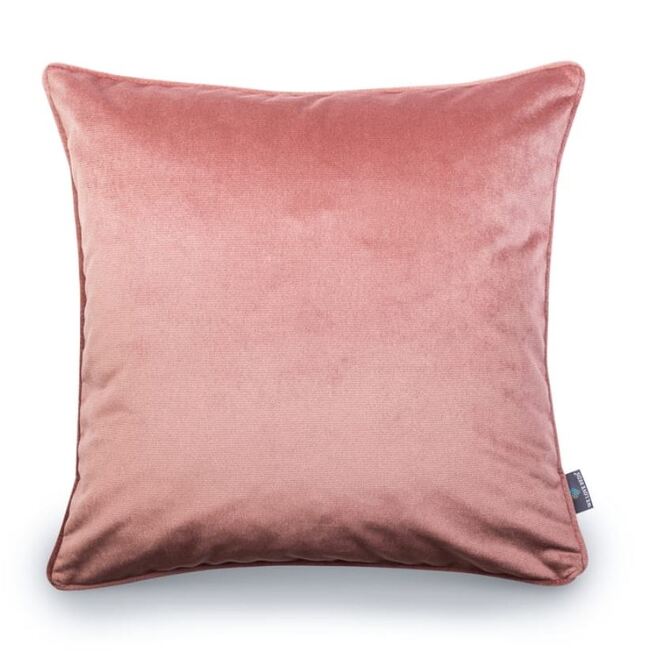 poduszka dekoracyjna welurowa, Velvetia, różowy, wym.50x50cm