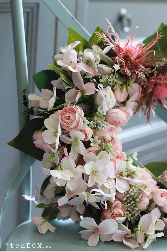 Blendina, elegancki wianek na wiosnę, śr.30cm 